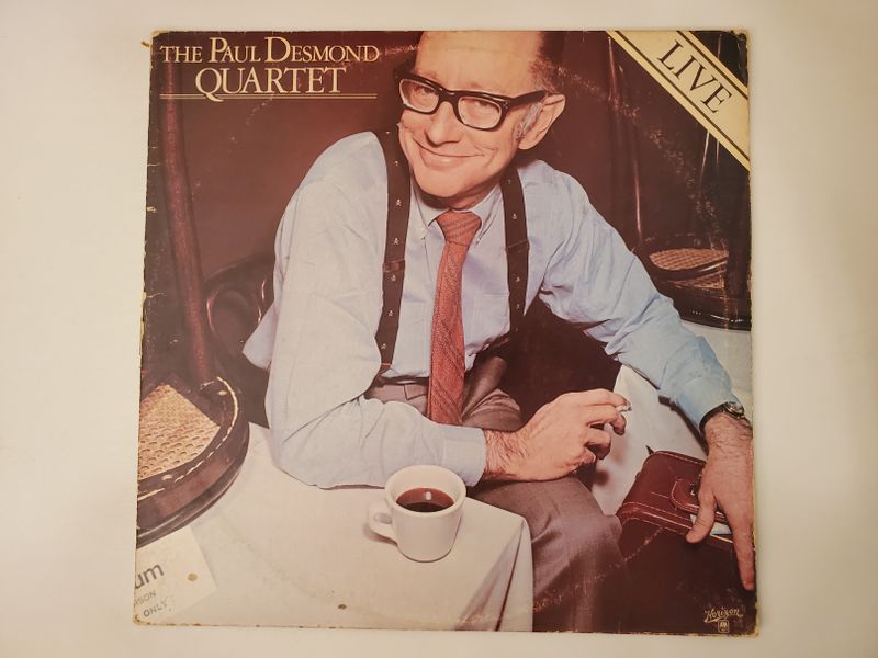The Paul Desmond Quartet Live vinyl record